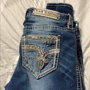 Rock Revival Blue Skinny Jeans